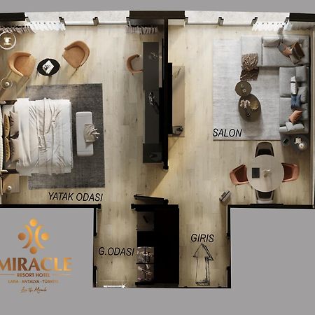 Miracle Resort Hotel Antalya Exterior foto