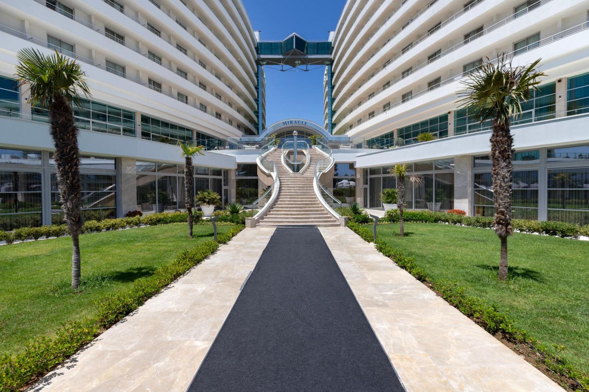 Miracle Resort Hotel Antalya Exterior foto
